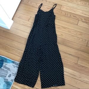 OLD NAVY Polka Dot Wide Leg Jumpsuit / L